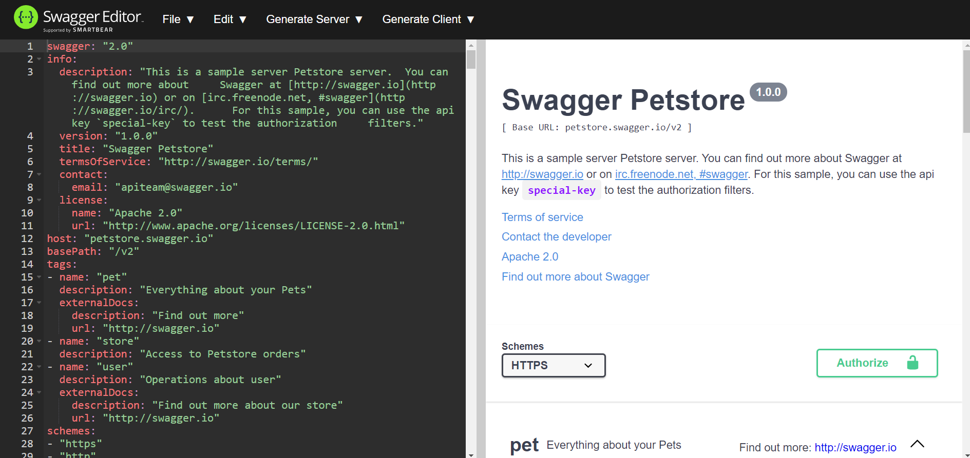 Swagger Editor